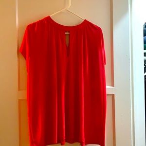 Beautiful Bright Coral Top